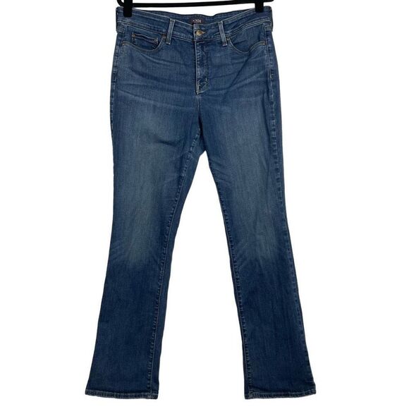 NYDJ LiftXTuck Marilyn Straight Denim Jeans - Women’s 14 - Picture 1 of 8
